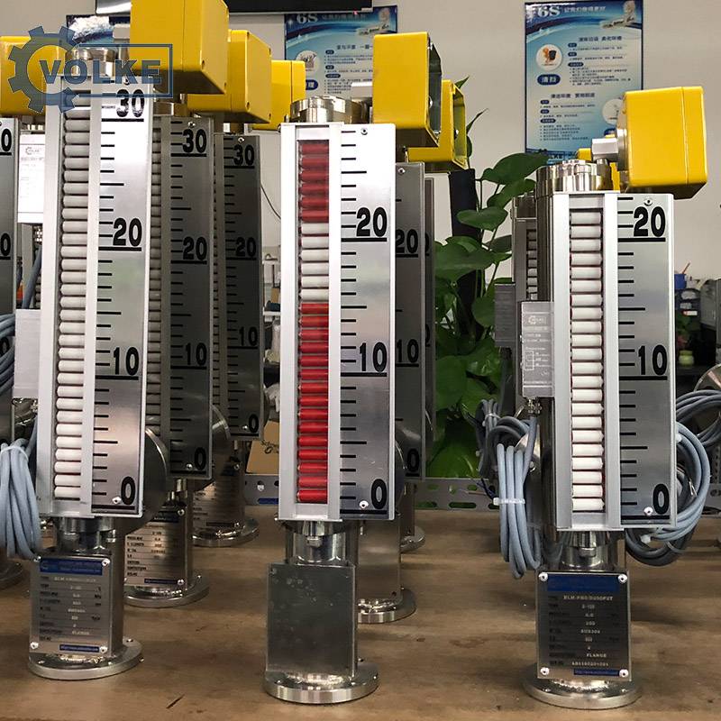 顶装磁性浮子磁性翻版液位计液位变送控制器非标订做